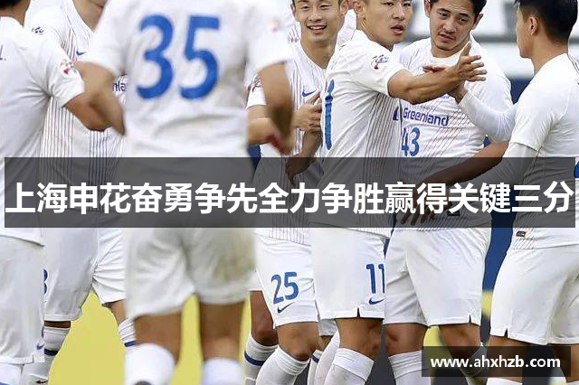 上海申花奋勇争先全力争胜赢得关键三分