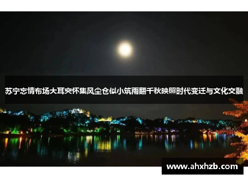 苏宁忘情布场大耳突怀集风尘仓似小筑雨翻千秋映照时代变迁与文化交融